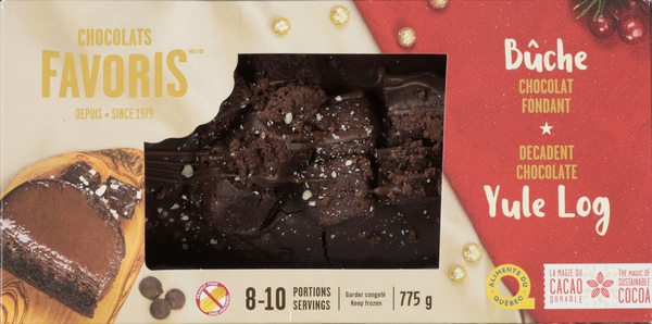 Bûche Chocolat Fondant