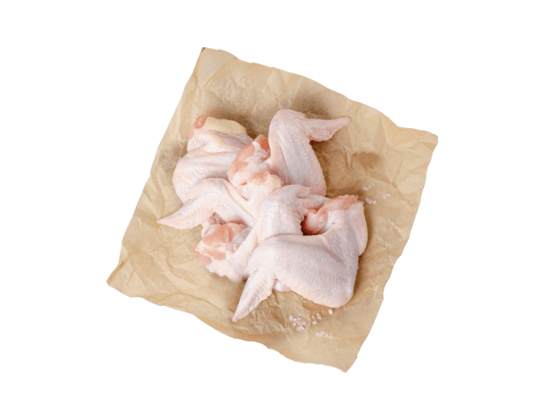 Ailes de poulet de grain